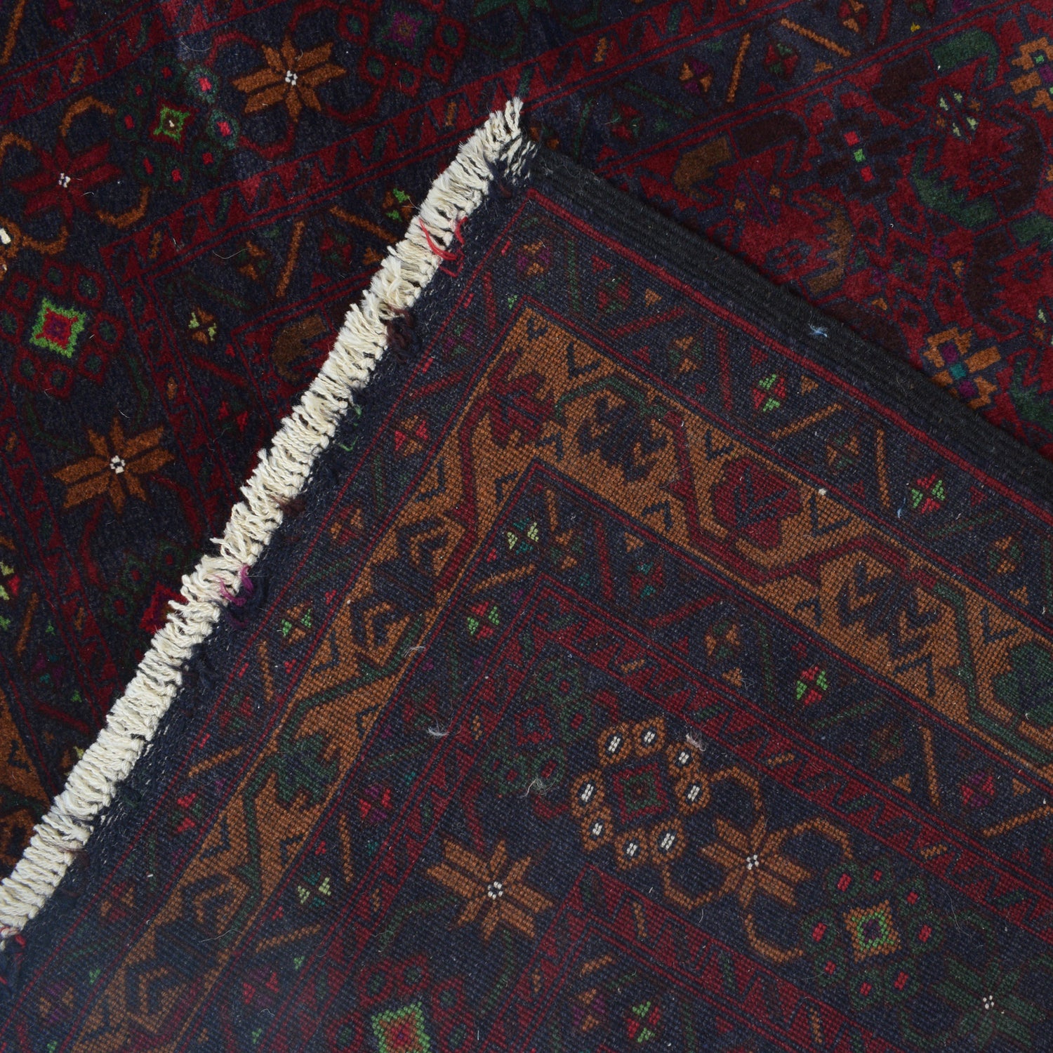 Traditional Baloch Rug 4' 2 x 6' 1 (ft) - No. G21460