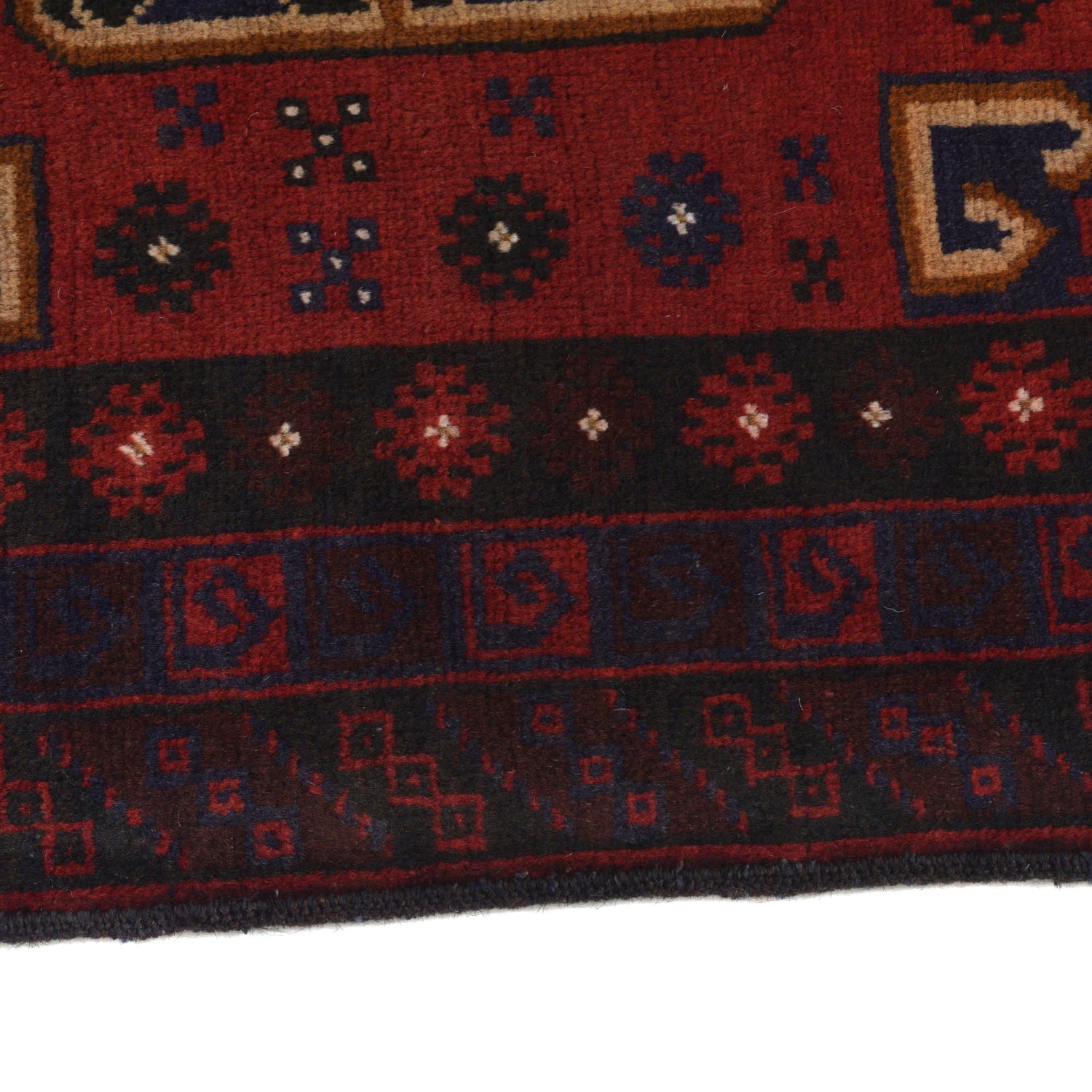 Handmade Baluchi Rug 3' 9 x 7' 5 (ft) - No. G21504