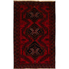 Red Baluchi Rug 4' 0 x 6' 6 (ft) - No. G21506