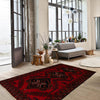 Red Baluchi Rug 4' 0 x 6' 6 (ft) - No. G21506