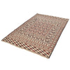 White Flatweave Kilim 4' 3 x 6' 1 (ft) - No. G21970