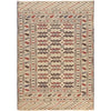 White Flatweave Kilim 4' 1 x 5' 9 (ft) - No. G21971