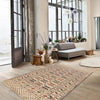 White Flatweave Kilim 4' 1 x 5' 9 (ft) - No. G21971