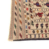 White Flatweave Kilim 4' 2 x 6' 2 (ft) - No. G21978