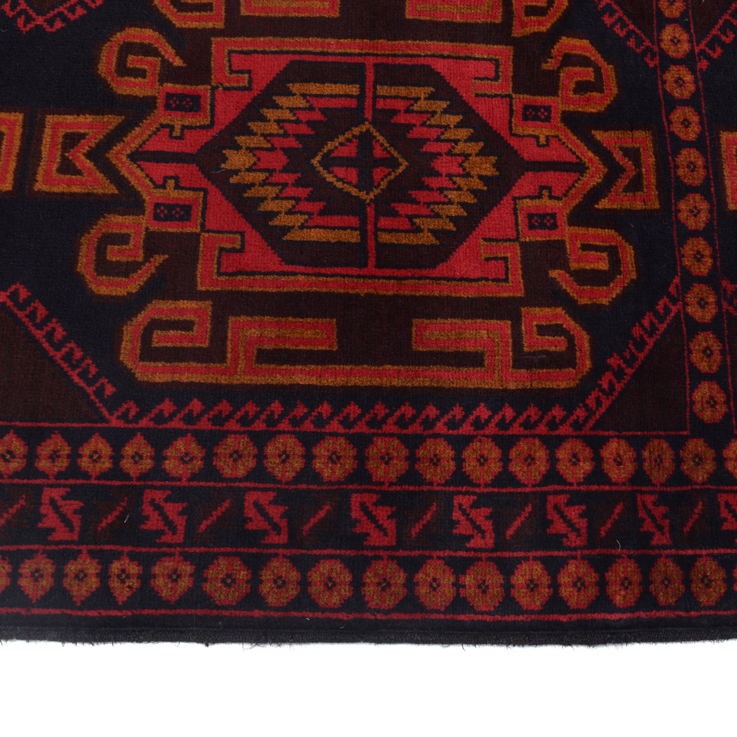 Handmade Baluchi Rug 4' 0 x 7' 4 (ft) - No. G21980