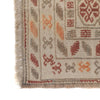 White Flatweave Kilim 4' 1 x 5' 8 (ft) - No. G22007