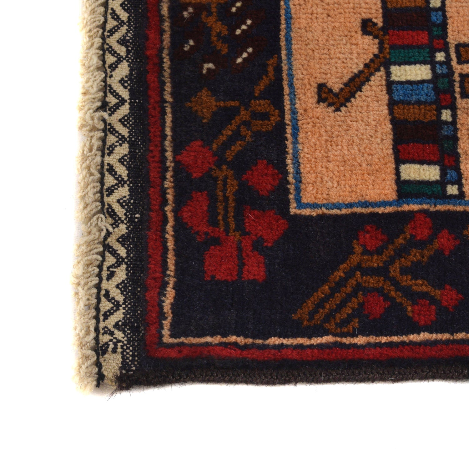 Handmade Village Design Rug 3' 0" x 4' 8" (ft)- No. G22012