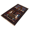 Handmade Picture Rug 2' 8" x 4' 7" (ft)- No. G22014