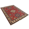 Red Color Kazak Rug 4' 8 x 6' 5 (ft) - No. G22646