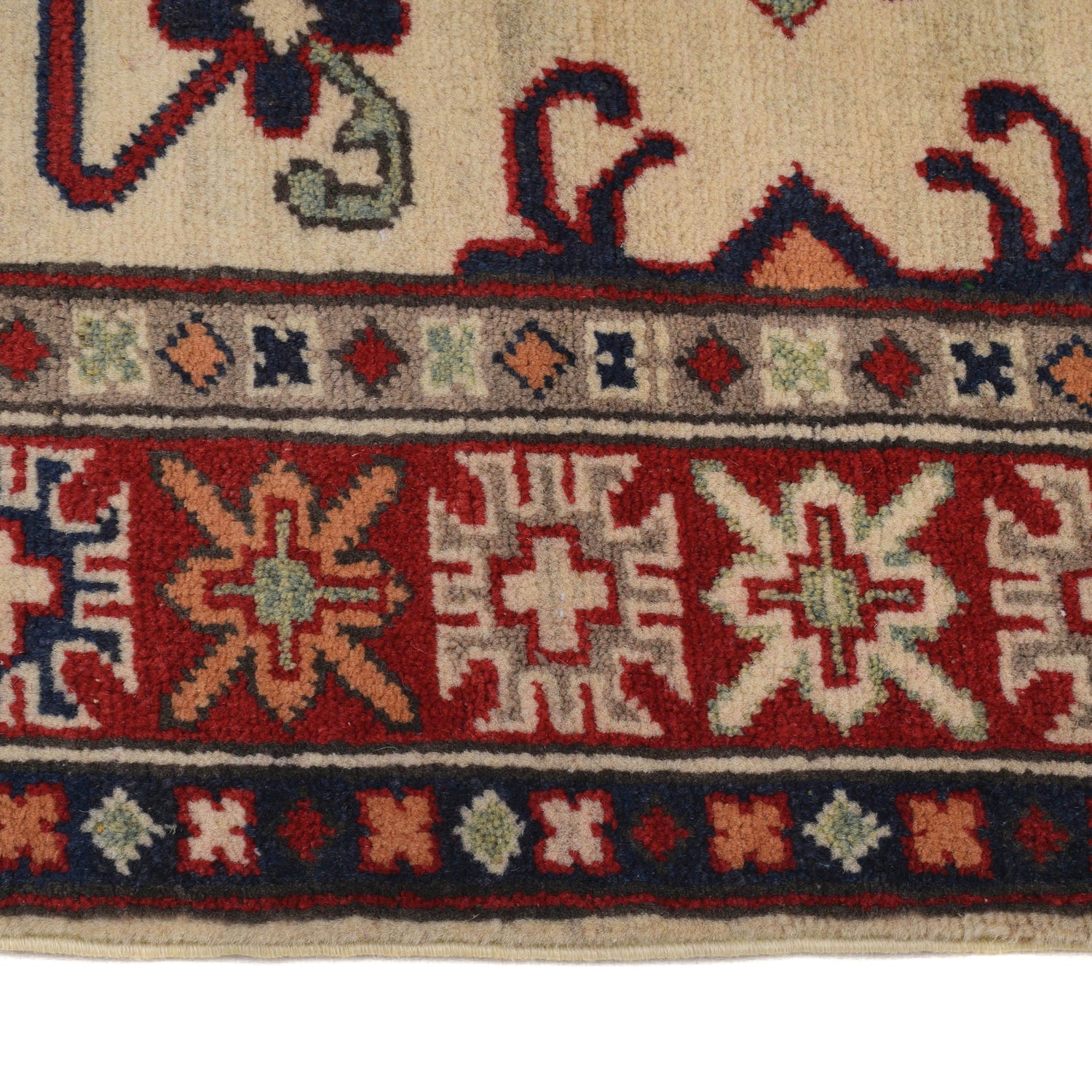 Oriental Kazak Rug 3' 4 x 5' 1 (ft) - No. G22663