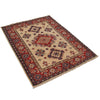 Hand Knotted Kazak Rug 3' 4 x 4' 7 (ft) - No. G22666