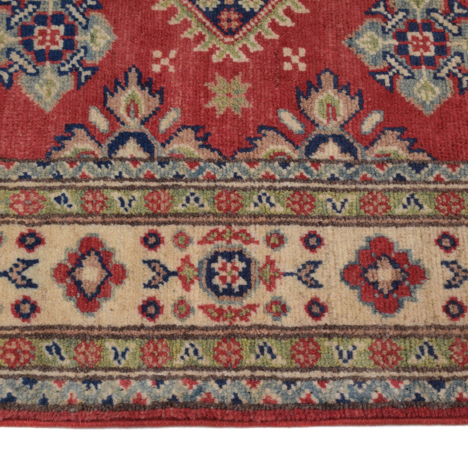 Red Color Kazak Rug 3' 3 x 4' 8 (ft) - No. G22669