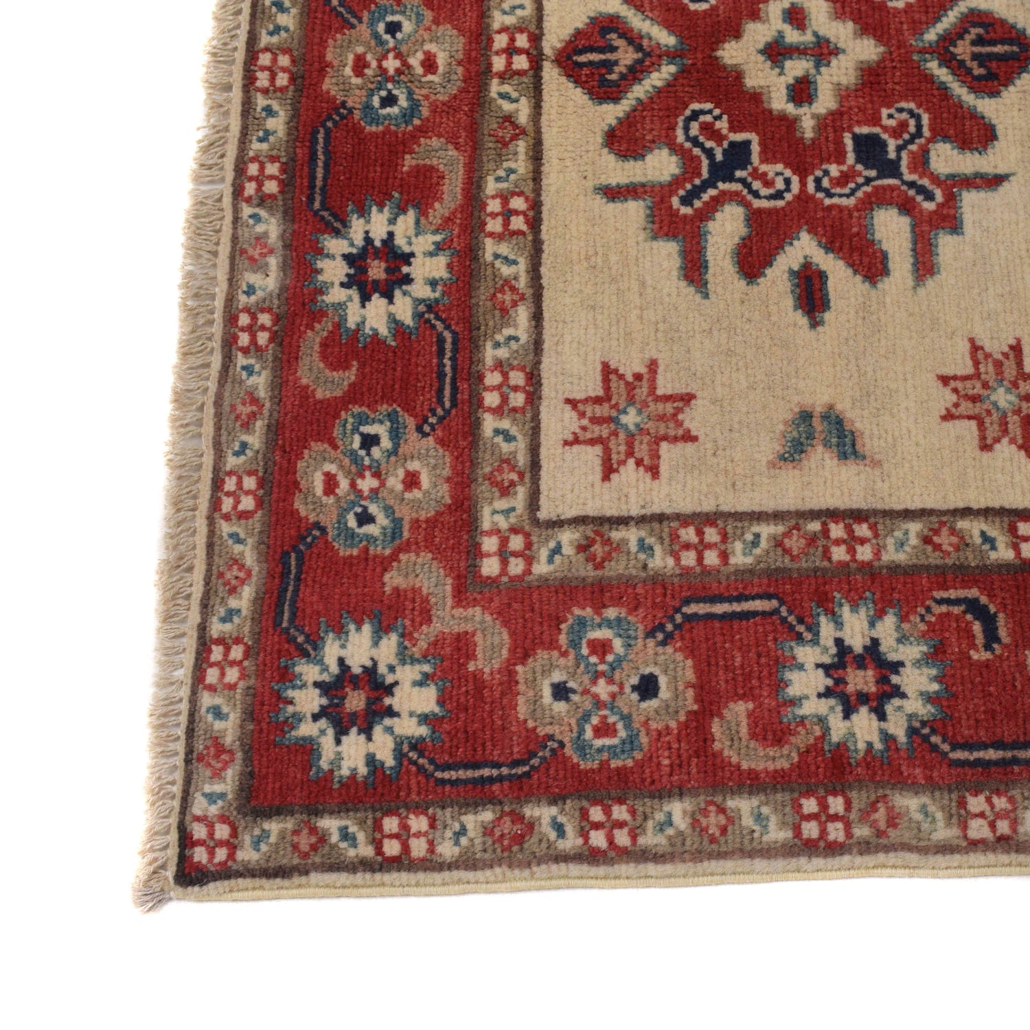 Hand Knotted Kazak Rug 2' 7 x 4' 0 (ft) - No. G22683