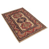 Ivory Color Kazak Rug 2' 6 x 3' 9 (ft) - No. G22689