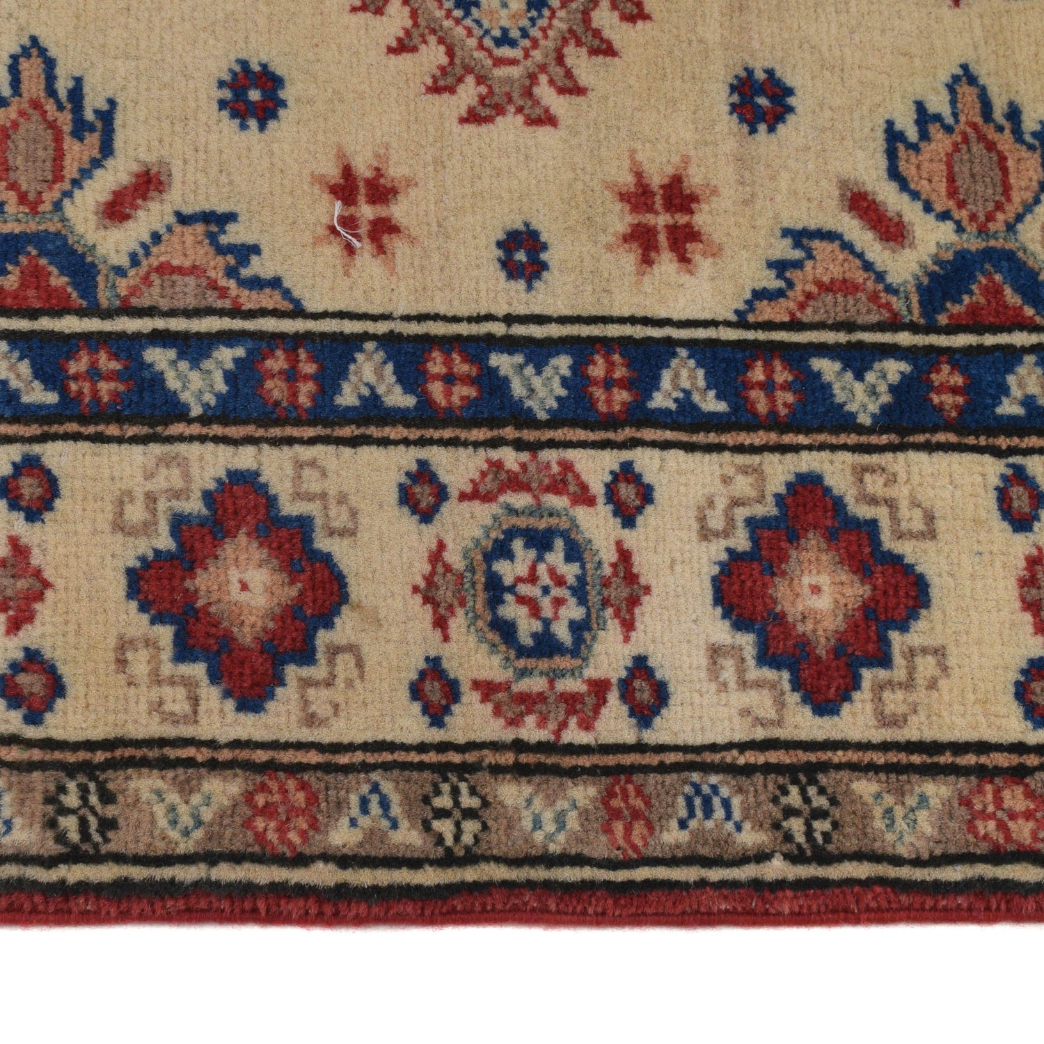 Hand Knotted Kazak Rug 2' 8 x 4' 0 (ft) - No. G22699