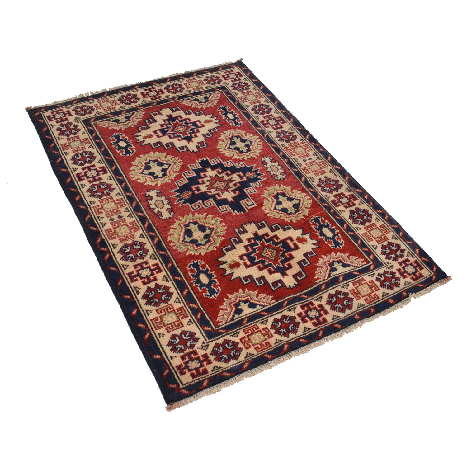 Red Kazak Rug 2' 8 x 4' 0 (ft) - No. G22703