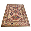 Hand Knotted Kazak Rug 3' 4 x 4' 8 (ft) - No. G22744