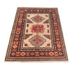 Hand Knotted Kazak Rug 3' 2 x 4' 4 (ft) - No. G22798