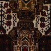 Ivory Baluchi Rug 3' 7 x 6' 2 (ft) - No. G22890