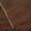 Red Mashwani Rug 4' 7 x 6' 0 (ft) - No. G22915