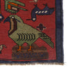 Hand Knotted Birds Pictorial Rug 3' 1" x 4' 2" (ft)- No. G22966