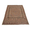 Handmade Soumak Kelim / Dhurrie 4' 6 x 6' 2 (ft) - No. G23000