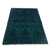 Sea Green Overdyed Rug 3' 1 x 4' 5 (ft) - No. G23002