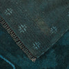 Sea Green Overdyed Rug 3' 1 x 4' 5 (ft) - No. G23002