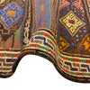 Medium Size Dhurrie Kelim 4' 6" x 6' 2" (ft) - No. G23631