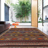 Medium Size Dhurrie Kelim 4' 6" x 6' 2" (ft) - No. G23631