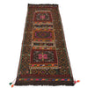 Flat Weave Kilim Runner 2' 0" x 5' 5" (ft) - No. G23640