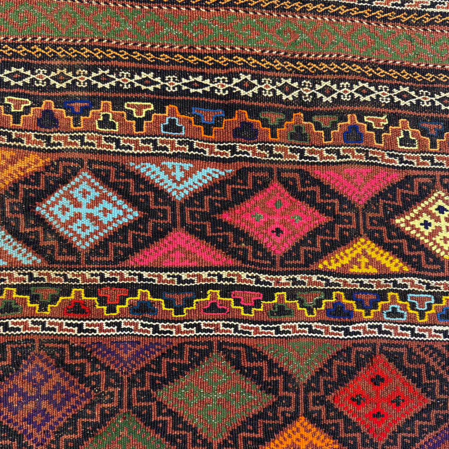 Dining Room Kilim 5' 2" x 8' 0" (ft) - No. G23642