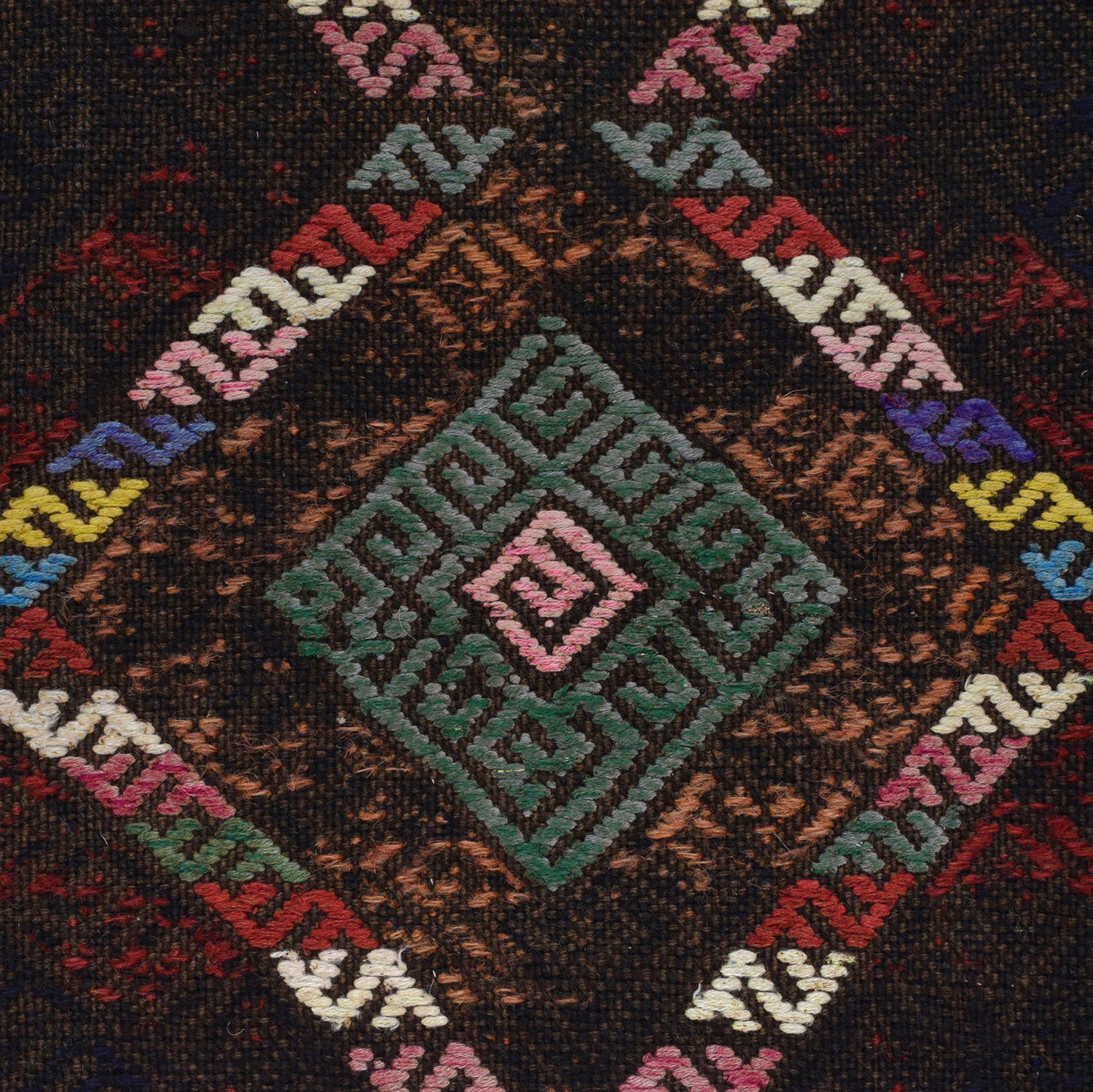 Flatweave Kilim Runner 2' 0" x 6' 1" (ft) - No. G23649