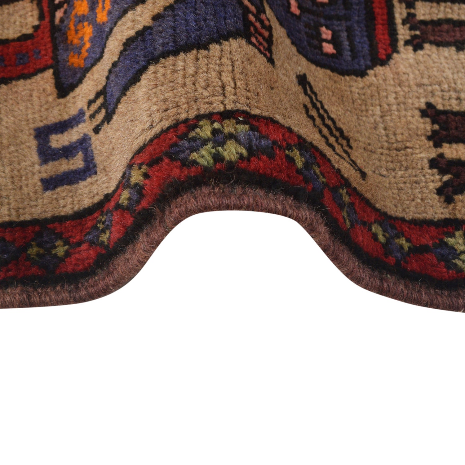 Handmade Pictorial Rug 2' 10" x 4' 8" (ft)- No. G23652