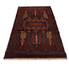 Multi Color Baluchi Rug 4' 2 x 6' 6 (ft) - No. G23682