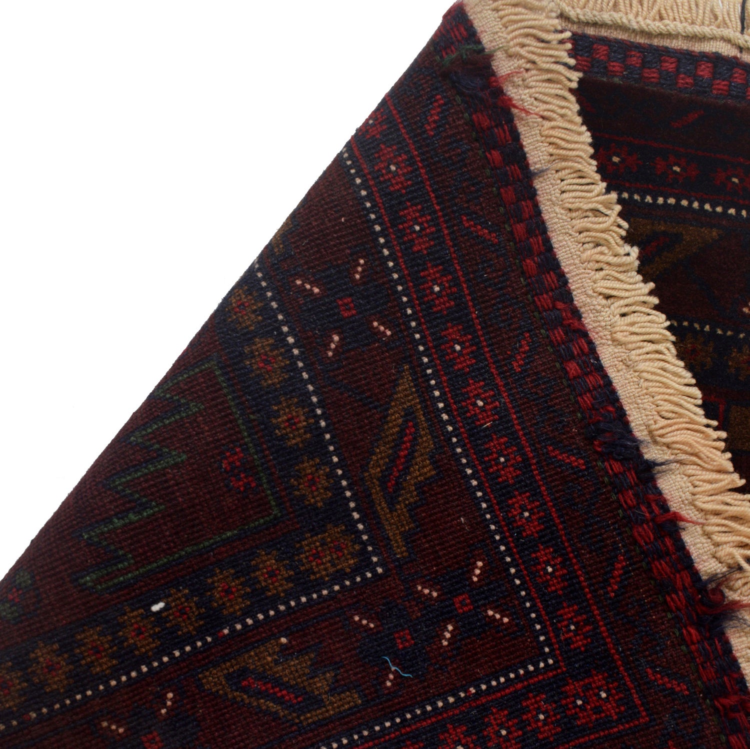 Multi Color Baluchi Rug 4' 2 x 6' 6 (ft) - No. G23682