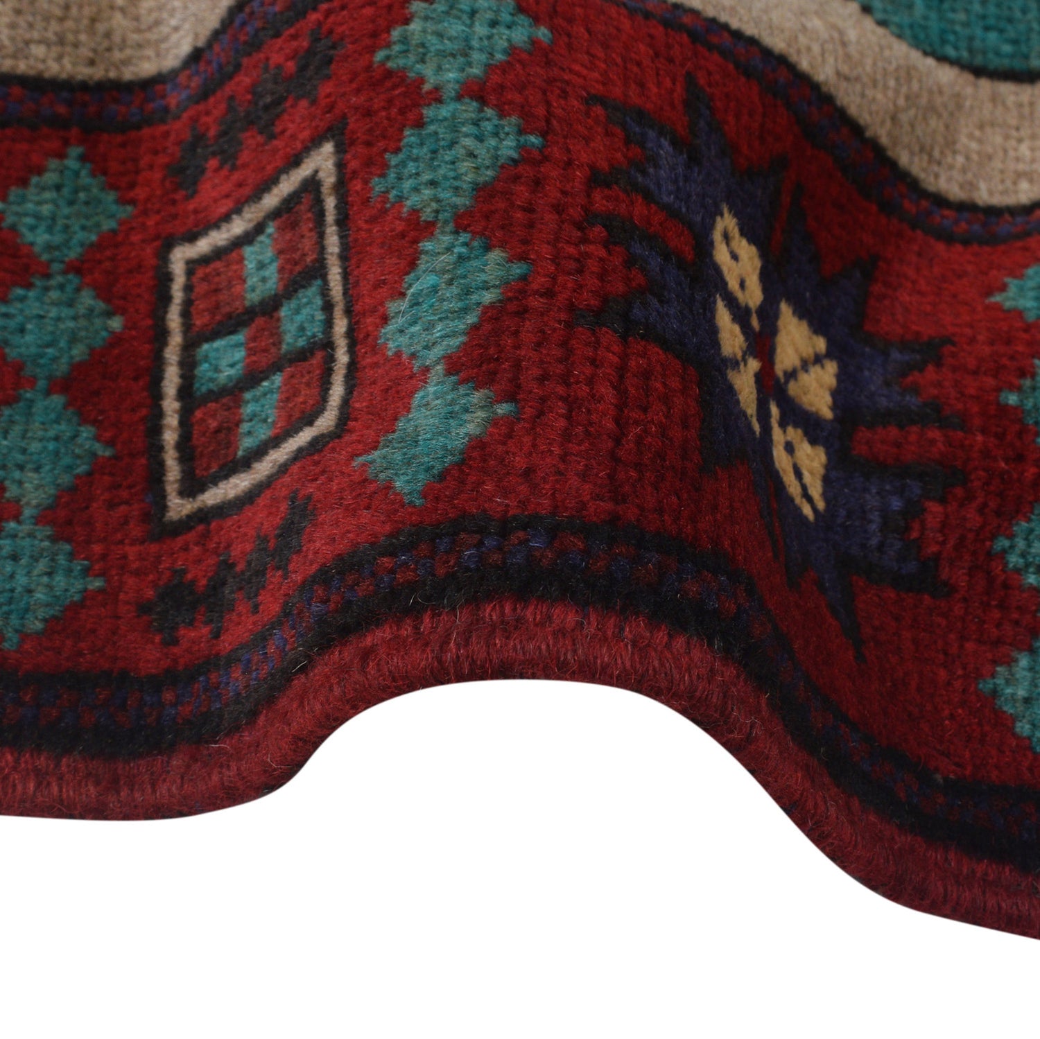 Hand Made Animal Picture Carpet 4' 6" x 6' 1" (ft)- No. G23684