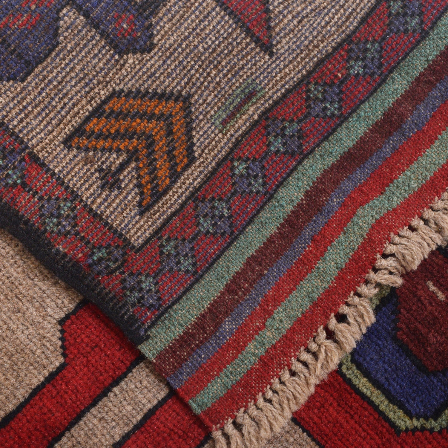 Hand Made Animal Picture Rug 3' 1" x 4' 10" (ft)- No. G23687