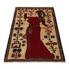 Handmade Picture Rug 2' 9" x 3' 10" (ft)- No. G23721