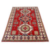 Red Kazak Rug 4' 0 x 5' 8 (ft) - No. G24125