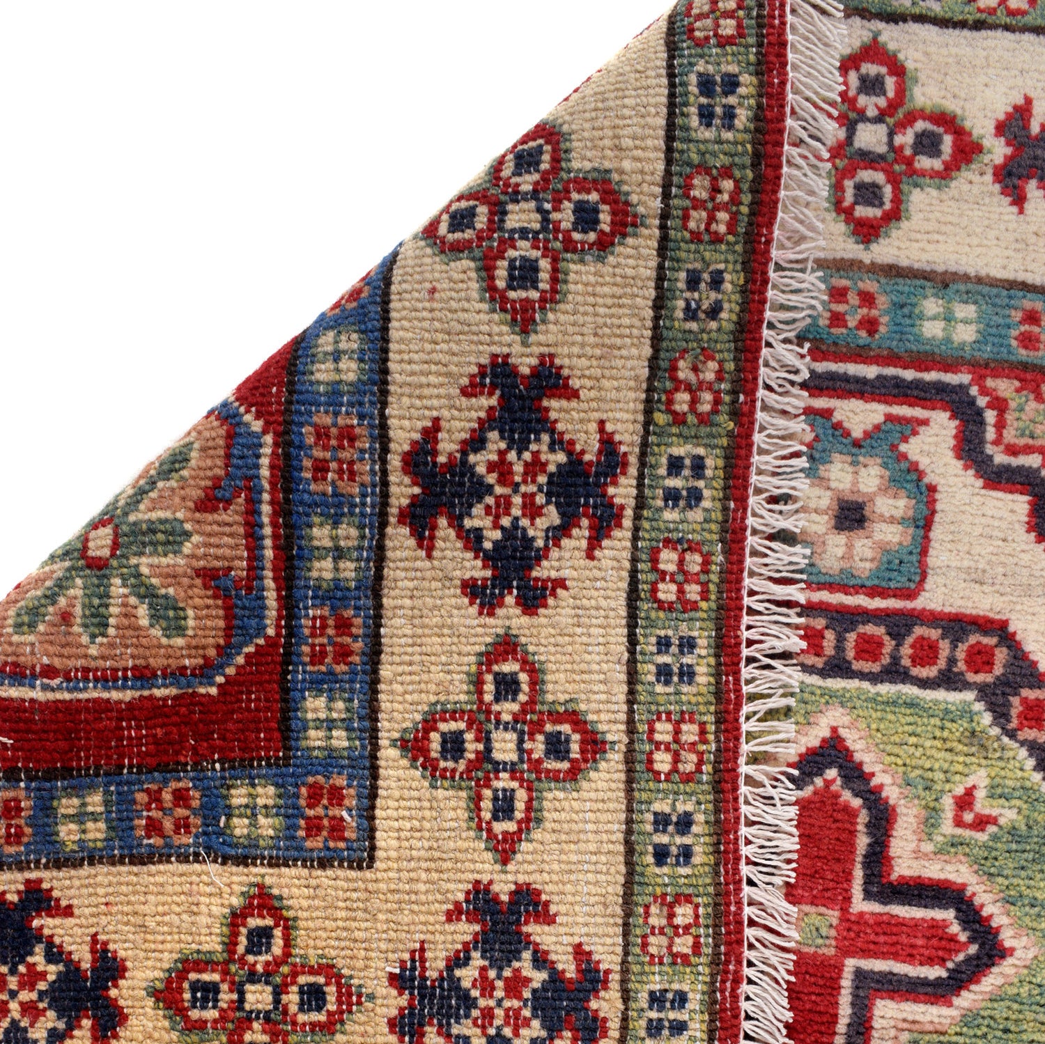 Red Kazak Rug 4' 0 x 5' 8 (ft) - No. G24125