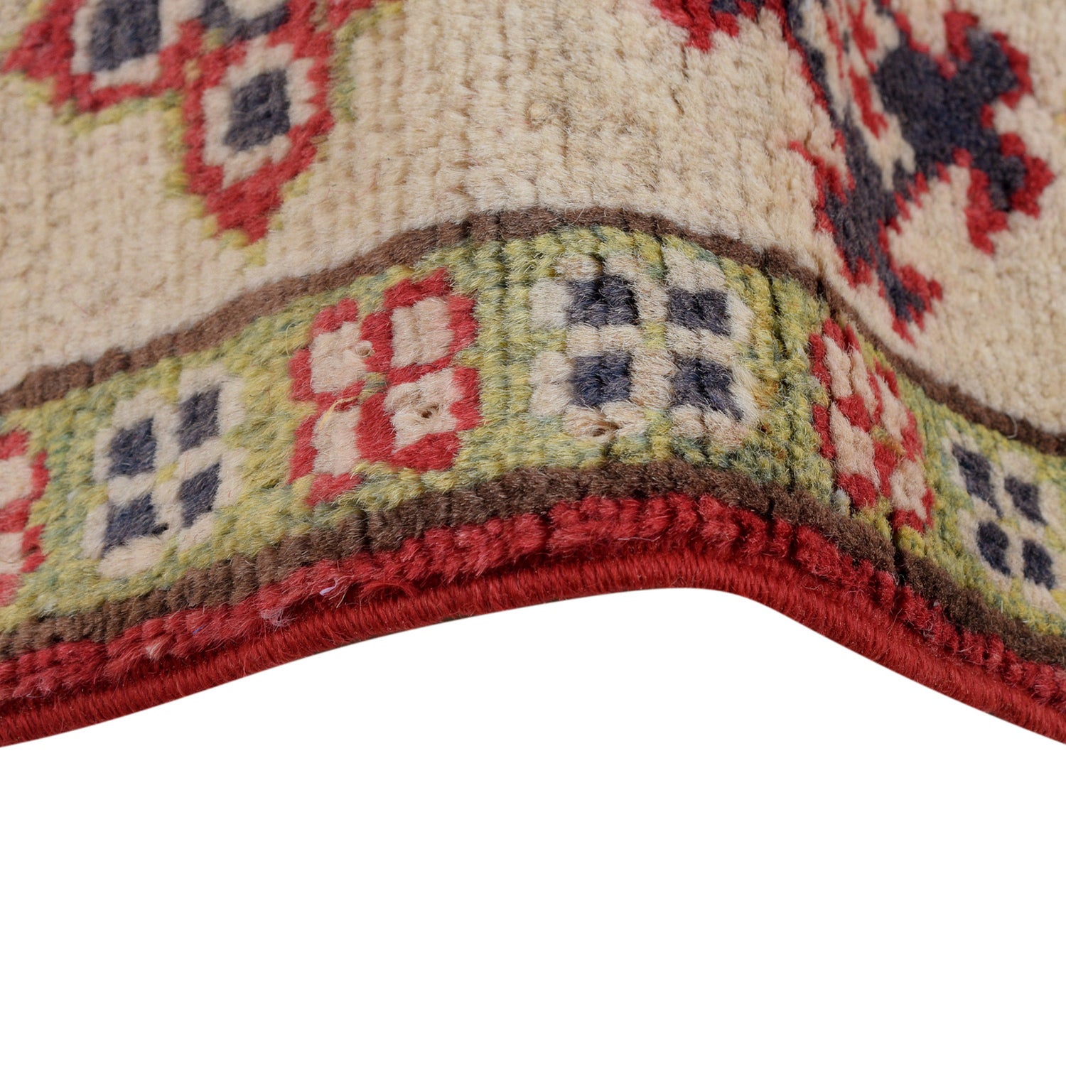 Red Kazak Rug 4' 0 x 5' 8 (ft) - No. G24125