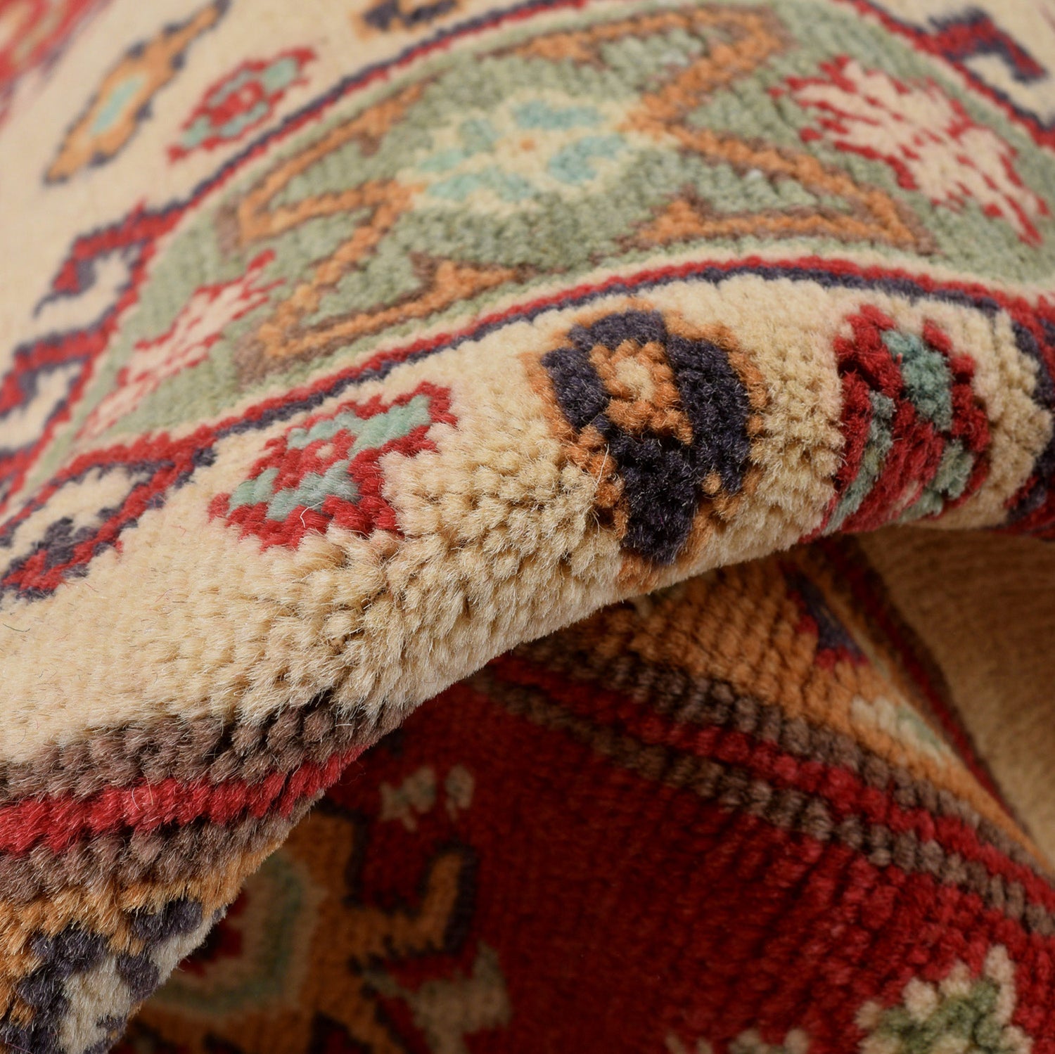 Hand Knotted Kazak Rug 4' 9 x 6' 4 (ft) - No. G24127