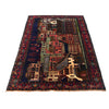 Handmade Picture Carpet 4' 4" x 6' 5" (ft)- No. G24135