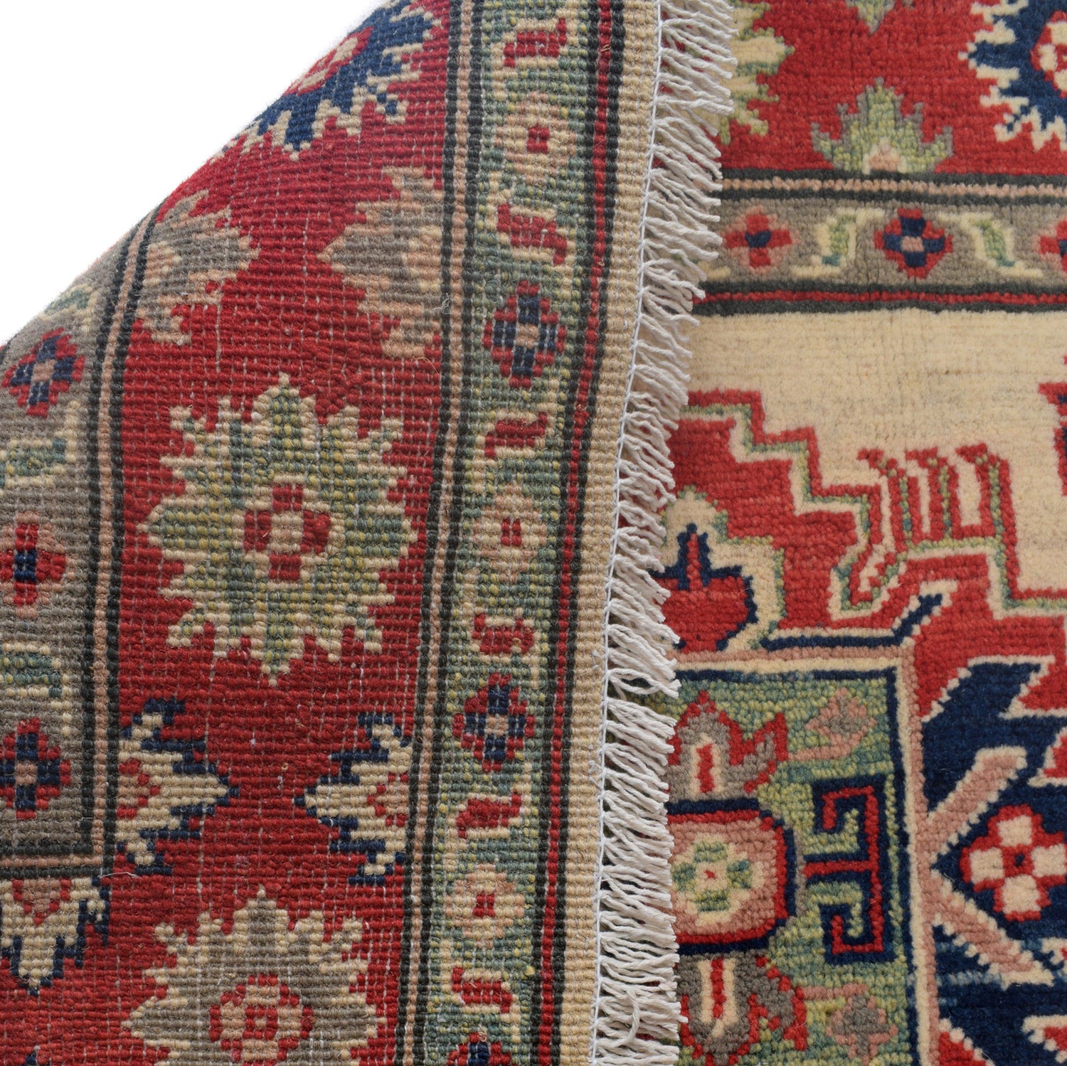 Oriental Kazak Rug 3' 5 x 4' 5 (ft) - No. G24279