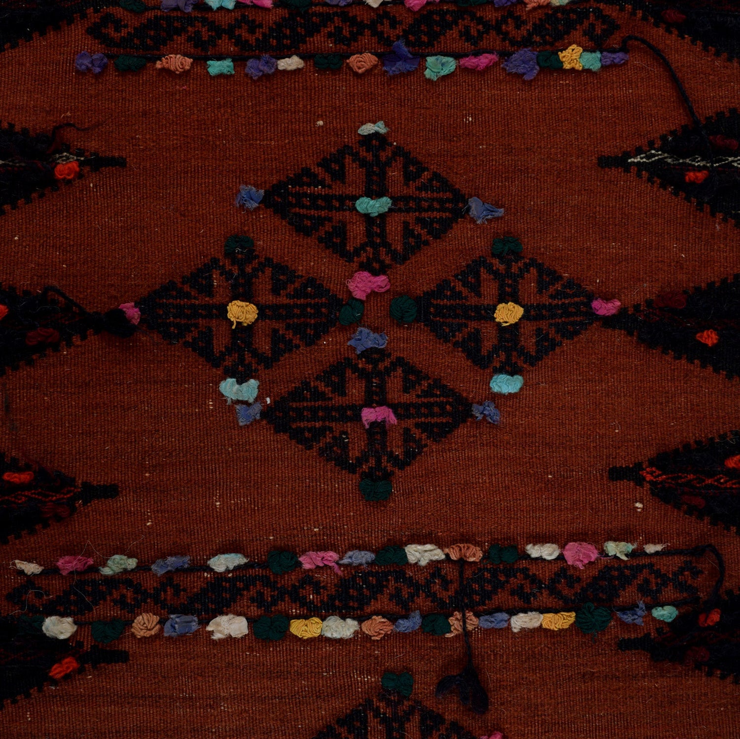 Multi-Color Table Sheet Kelim 2' 7" x 4' 11" (ft) - No. G24347