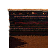 Flat Weave Kilim Runner 2' 6" x 4' 2" (ft) - No. G24350