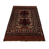 Hand Knotted Barjista Kilim Rug 4' 1 x 6' 3 (ft) - No. G24356