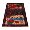 Handmade Village Design Rug 3' 0" x 4' 2" (ft)- No. G24426