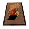 Hand Made Animal Picture Rug 2' 9" x 4' 3" (ft)- No. G24427